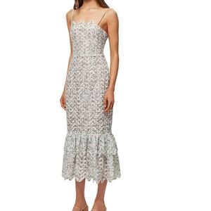 Elliot Runo Lace Mermaid Cocktail Dress size small
